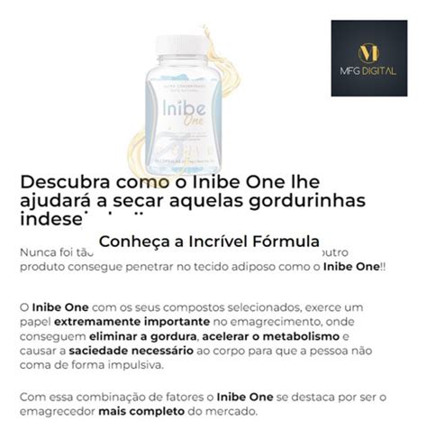 Inibe One Turbo Premium Original Black Friday Emagrecedor U