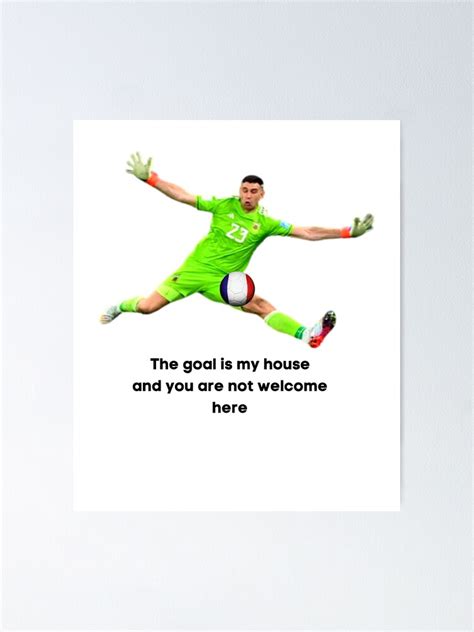 Dibu Martinez Emiliano Martinez Sticker Poster For Sale By