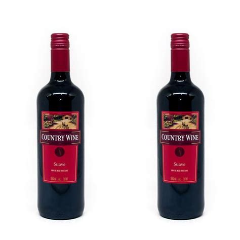 Kit Und Vinho Country Wine Tinto Suave Ml Vinho Magazine Luiza