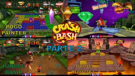 CRASH BASH PARTE 2 POGO JUNGLE BASH PAPU PAPU YouTube