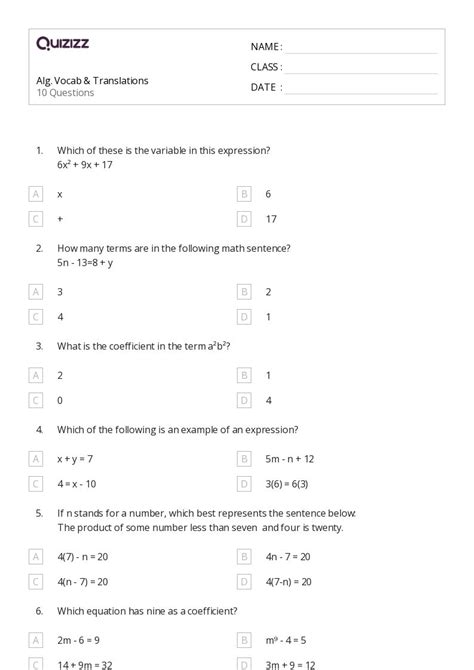 50 Translations Worksheets For 6th Grade On Quizizz Free And Printable