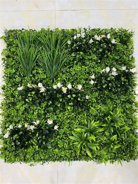 Outdoor Green Wall Artificial Foliage Artifical Plants For Wall