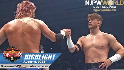 G1 CLIMAX 33 Day14 HIGHLIGHTNJPW 8 6 23 YouTube