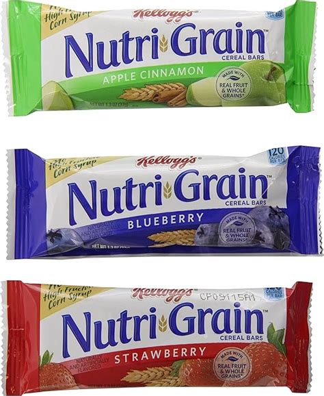 Kellogg S Nutri Grain Cereal Bar 48 Count 1 77 Kg Amazon Ca Grocery