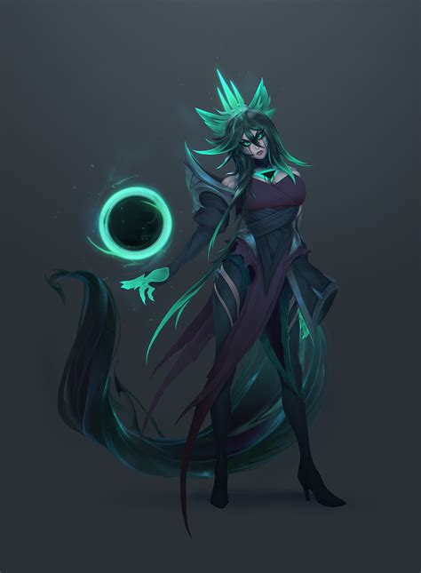 Ruined King Ahri : Artstation Ahri Ruined King Inspired Datguyrt ...