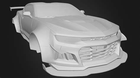 Chevrolet Camaro Zl1 Download Free 3d Model By Leman23rus Lema23rus