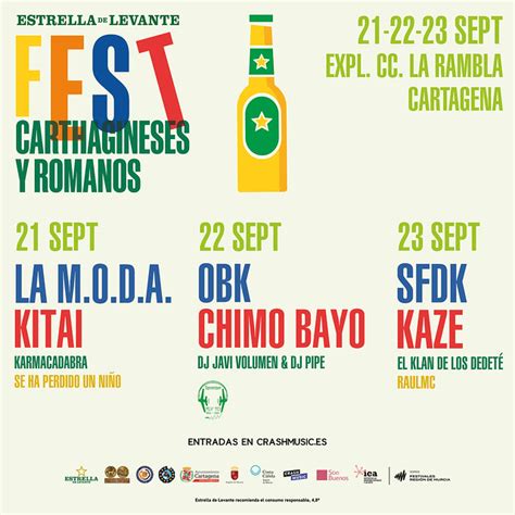 Programa Definitivo De Las Fiestas De Carthagineses Y Romanos