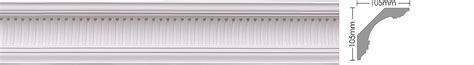 Pc Medium Fluted Cornices Centre