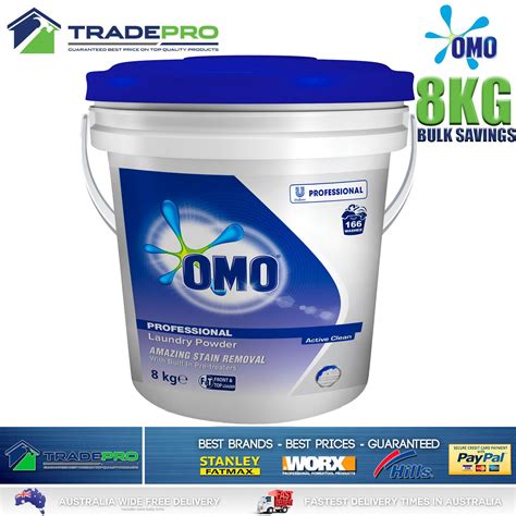 Laundry Powder Omo Top Front Loader 8kg Washing Detergent Concentrate