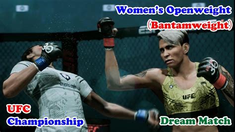 Ufc Open Weightamanda Lemos Vs Julianna Penaea Sports Ufc W