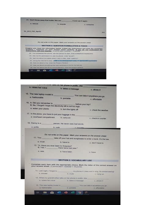 Examen Final Exam Icpna Basic 12 Ingles Studocu