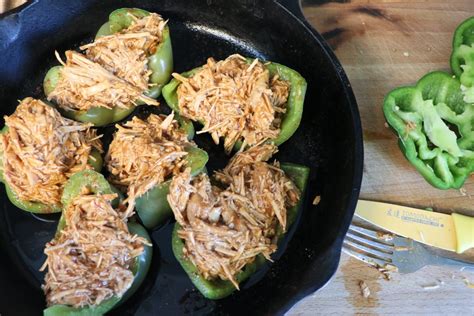 Pulled Pork Stuffed Peppers The Coffee Mom