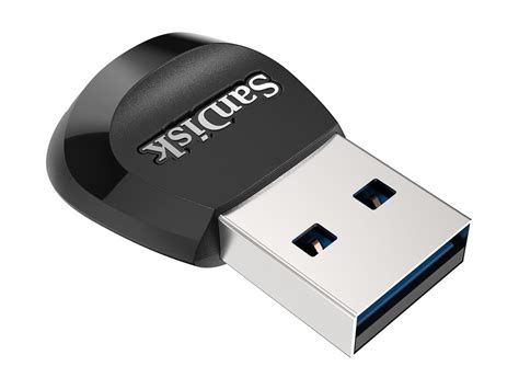 SanDisk MobileMate SDDR-B531-GN6NN Micro SD USB 3.0 Card Reader ...