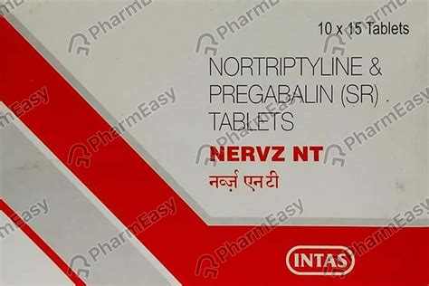 Nervz Nt Strip Of 15 Tablets Uses Side Effects Price Dosage