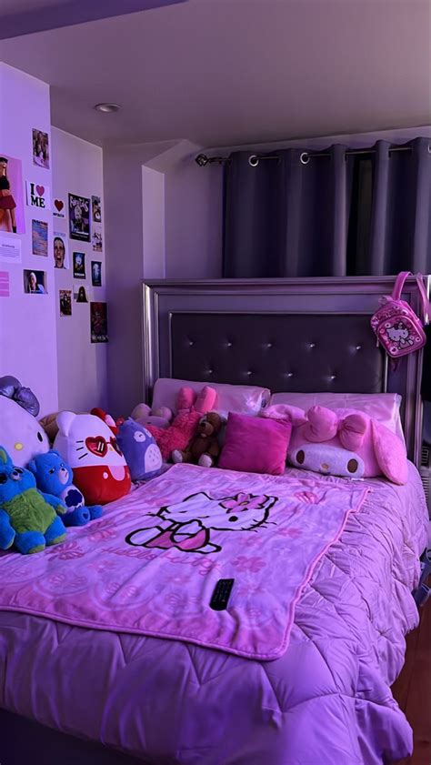 Hello Kitty Bedroom Bedroom Makeover Chill Room Room Ideas Bedroom