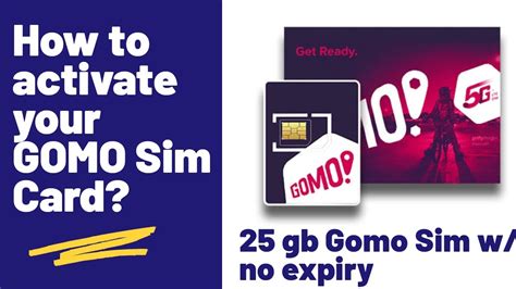 How To Activate Your Gomo Sim Card I Easy Step By Step Tutorial I