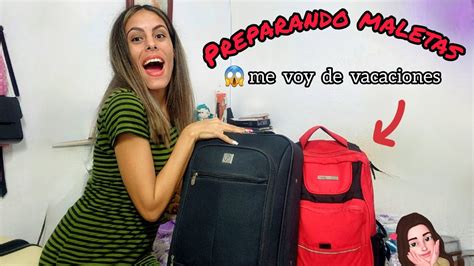 PREPARANDO Mis Maletas Para Irme De VIAJE Yanet Fernandez YouTube