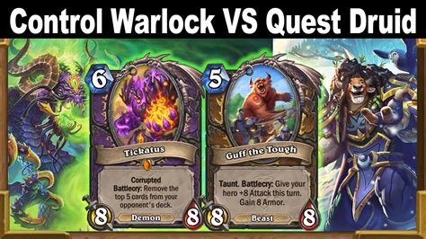 Best Control Warlock Deck Vs Questline Guff Druid Standard Fractured In Alterac Valley