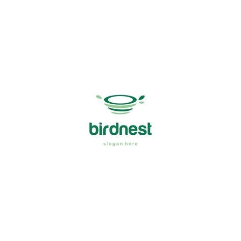 nest logo design on isolated background 26822886 Vector Art at Vecteezy