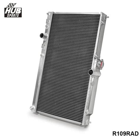 42mm 2 Row Aluminum Alloy Racing Cooling Performance Radiator For