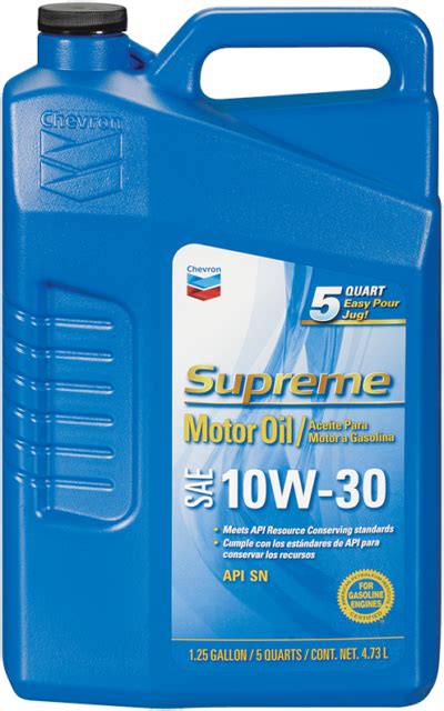 Chevron Supreme Motor Oil W Santmyer Online Store