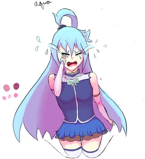 Aqua Crying About Literally Anything Ranimesketch