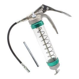 Bomgaars Lubrimatic Ultraview Pistol Grease Gun Green Barrel