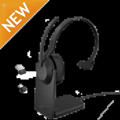 Jabra Evolve2 55 Mono Headset W Stand Headsets Direct