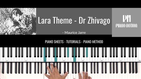 Laras Theme Doctor Zhivago Somewhere My Love Sheet Music Piano