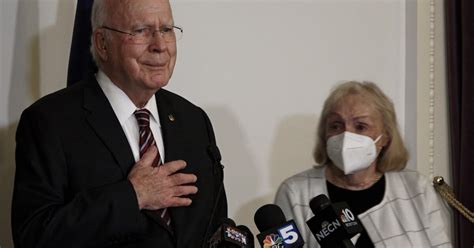 Sen Leahy Announces He Wont Seek Reelection Next Fall Vermont Public