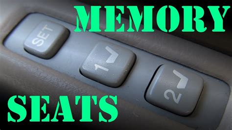 Memory Seat Install Youtube