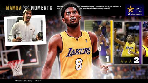 Beating Every Nba 2k24 Mamba Moments Challenge In 1 Video Youtube