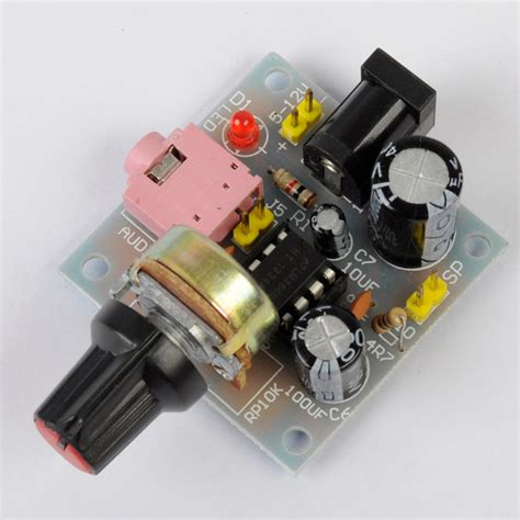 Mini Lm386 Audio Amplifier Board 3v 12v Power Amplifier Diy Kit South Africa Arduino