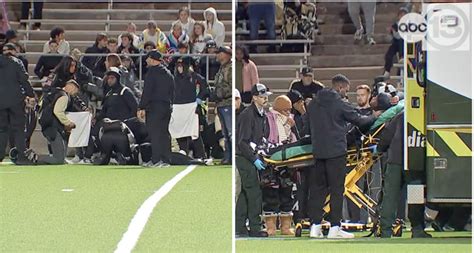 Jordan High School football player loaded onto ambulance after ...