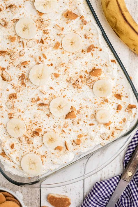 No Bake Banana Pudding Recipe