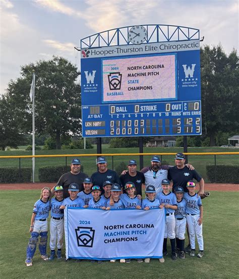 Local Lkn Area Little League Team Wins The 8u Nc State Championship