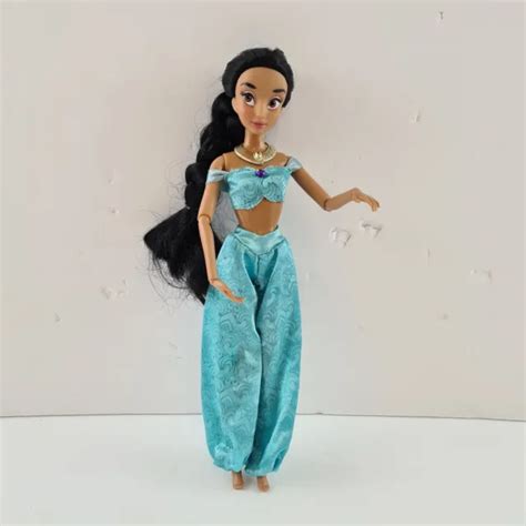 Disney Store Classic Princess Jasmine Doll From Aladdin Articulated Vgc £12 00 Picclick Uk