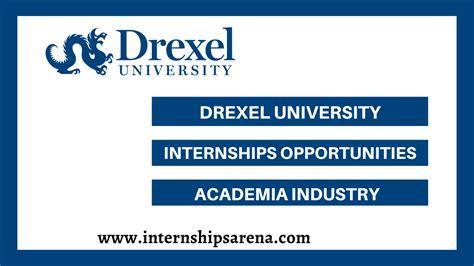 Drexel University Internships In 2024 Openings Internships Arena