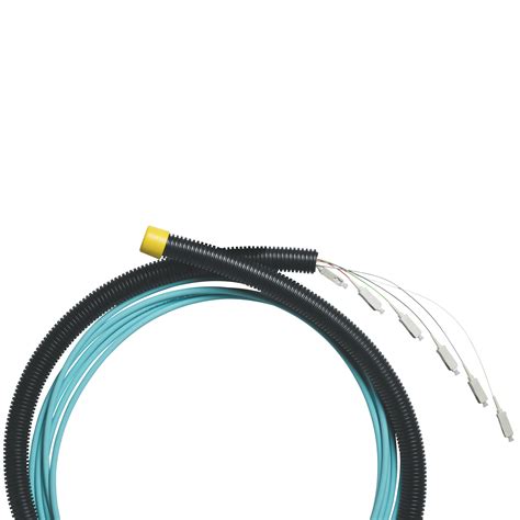 Pre Terminated Fiber Optic Cable Om Tight Fiber Lc Lc M