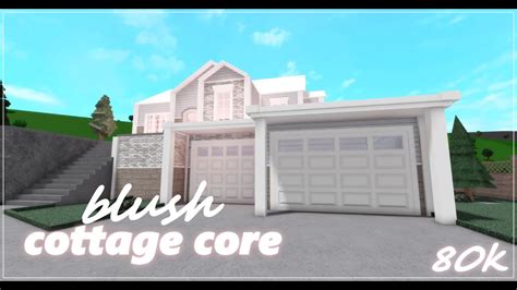 Blush Cottage│bloxburg│speedbuild Youtube