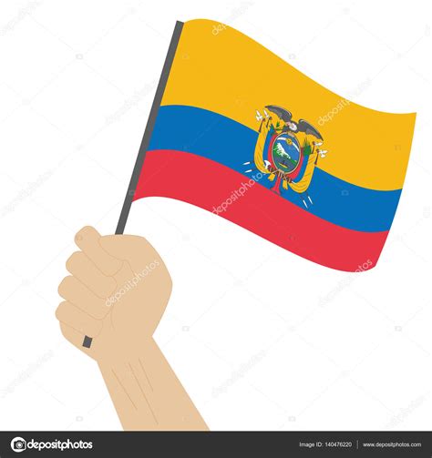 Bandera De Ecuador Dibujo