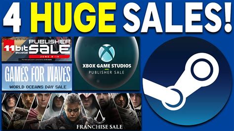 Huge New Steam Sales Tons Of Awesome Steam Game Deals Big Game