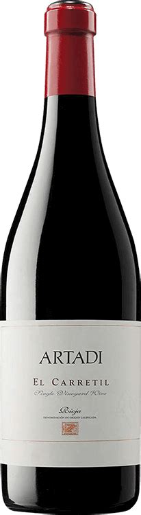 Artadi Tempranillo Single Vineyard El Carretil 2020 Fine Wine