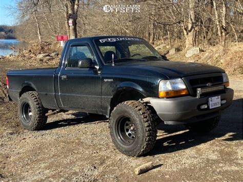 1999 Ford Ranger Wheel Offset Aggressive 1 Outside Fender 55 Off