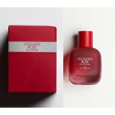 Zara Wonder Rose So Intense 90ml Edp Perfume Shopee Malaysia