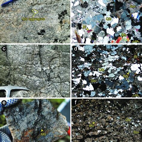 Photographs Of The Paleoproterozoic Metamorphic Basement Rocks A