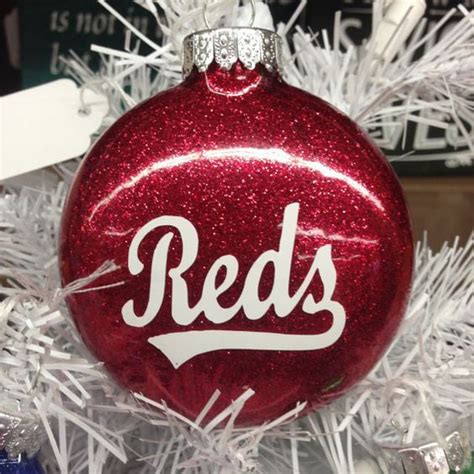 Holiday Christmas Tree Ornament Mlb Baseball Cincinnati Reds Thedepot