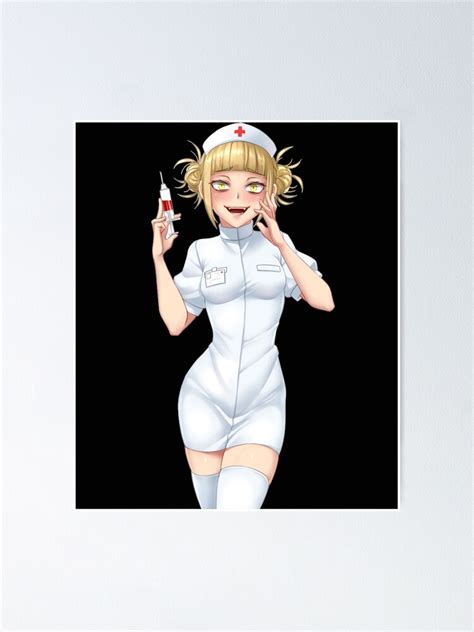 "Toga Himiko Cute Nurse Fanart Boku no Academia" Poster for Sale by MendallaWaifu | Redbubble