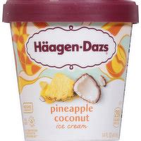 Haagen Dazs Ice Cream Pineapple Coconut