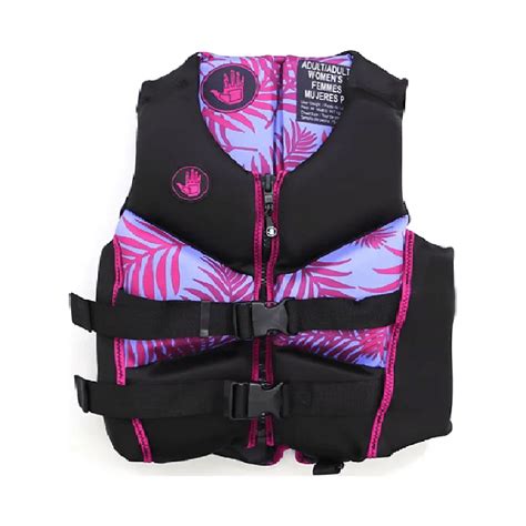 Body Glove Women S Neoprene Uscg Approved Pfd Life Jacket Vest Palm Purple L 37 41